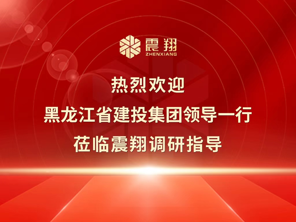 熱烈歡迎黑龍江省建投集團領導一行蒞臨震翔調研指導。